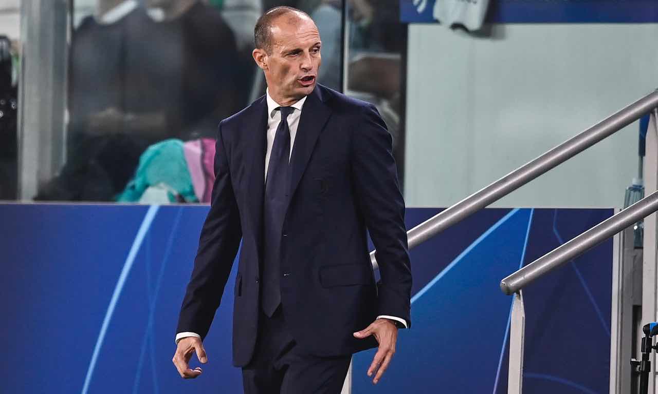 Juventus, Allegri arrabbiato