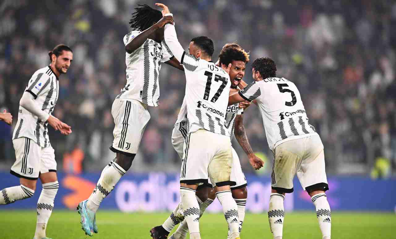 Esultanza Juventus