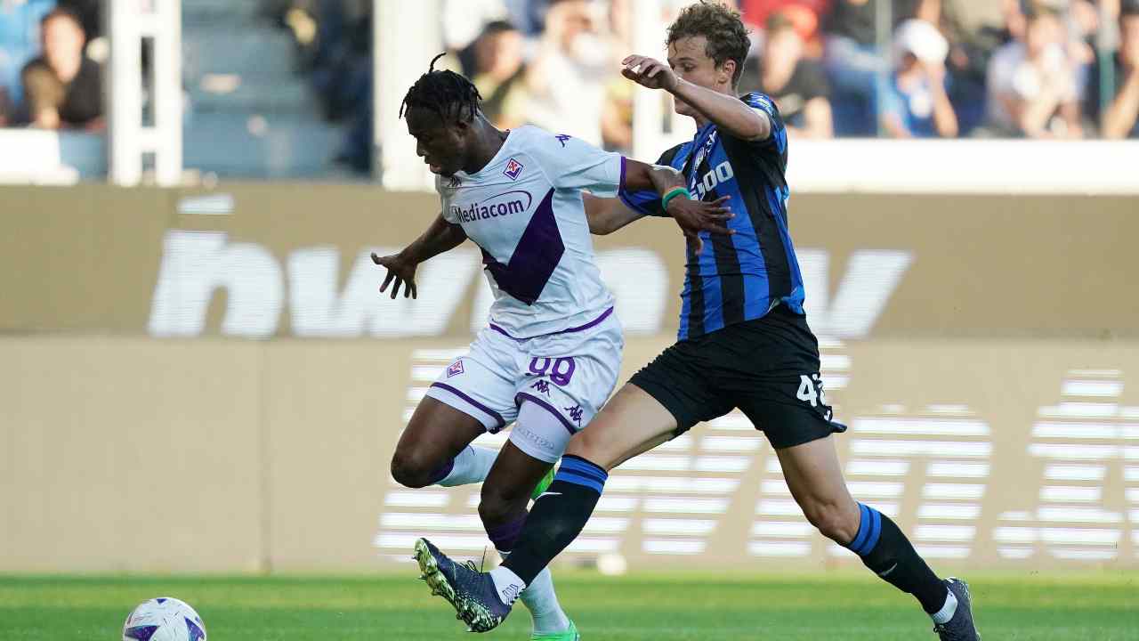 Kouame e Scalvini Atalanta-Fiorentina