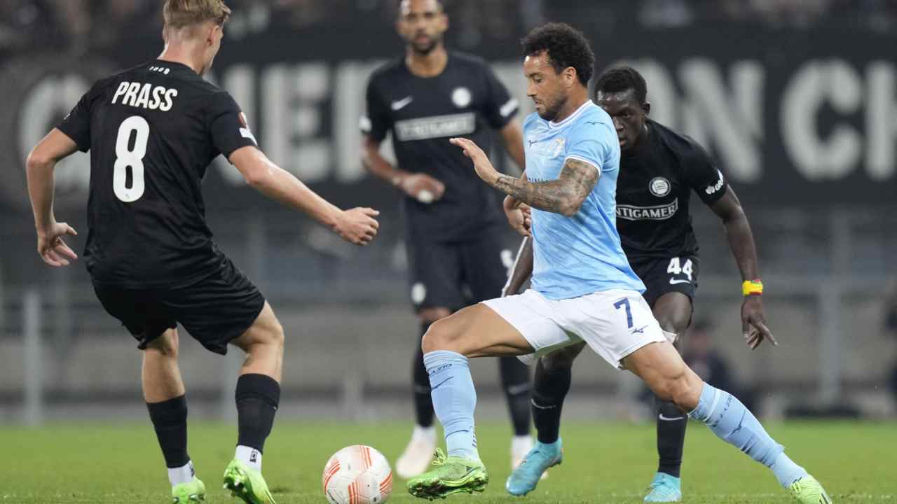 Felipe Anderson in campo