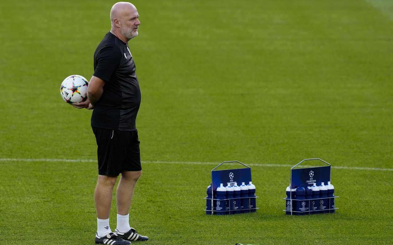 Michal Bilek durante un allenamento 