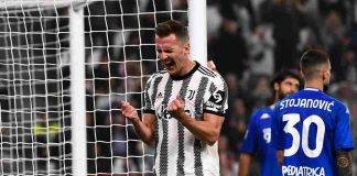 Milik esulta Juventus