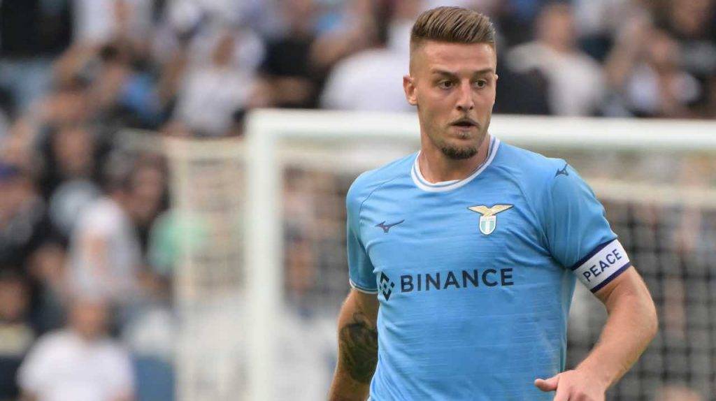 Milinkovic-Savic in campo