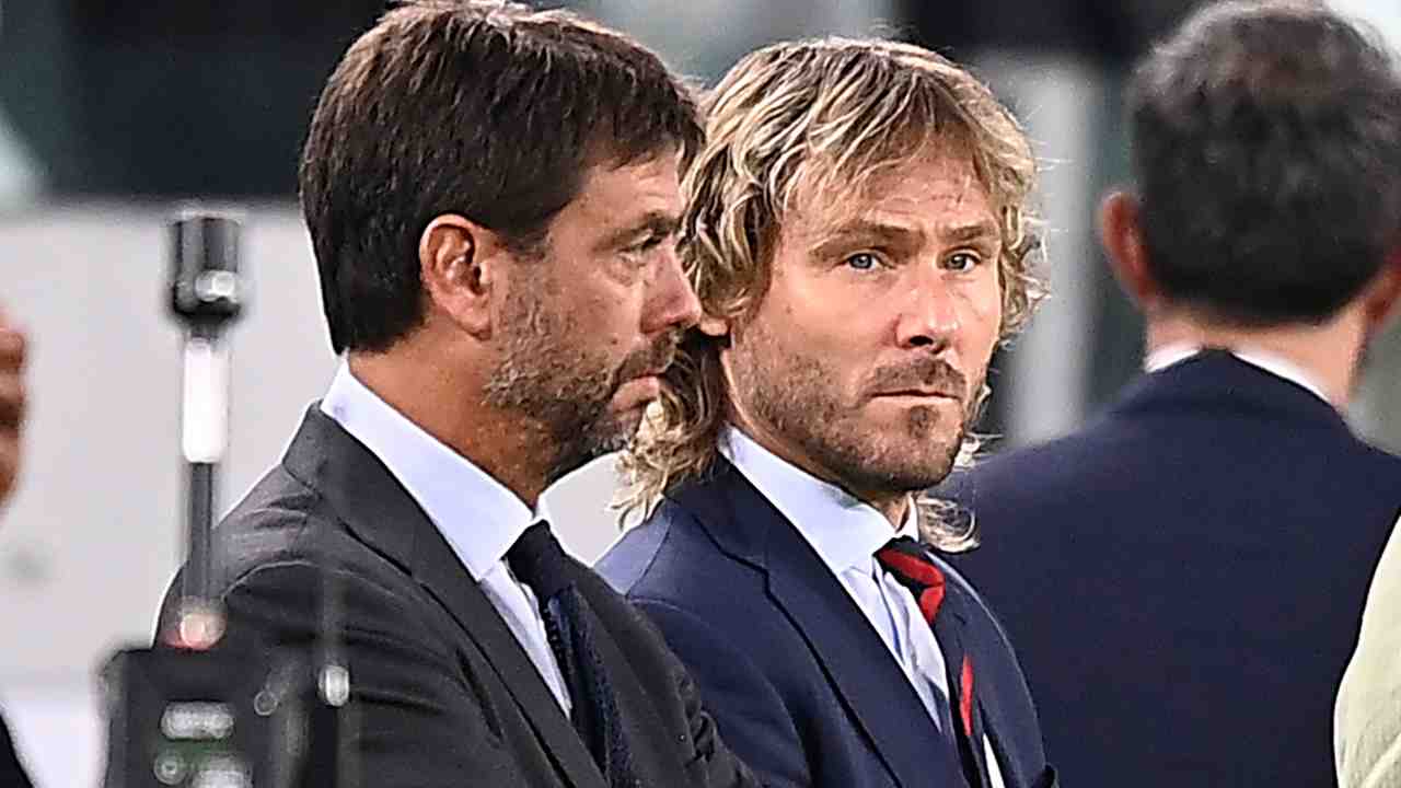 Nedved Agnelli con la Juventus