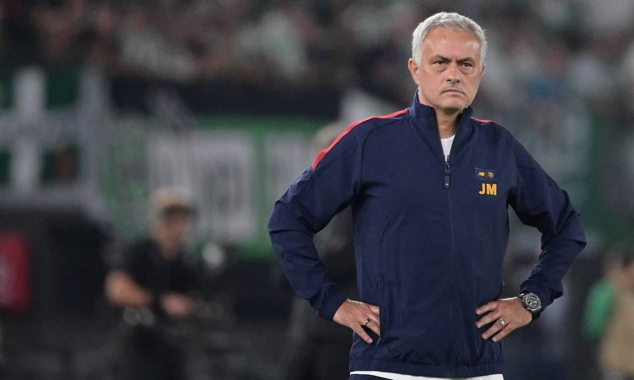 Mourinho arrabbiato