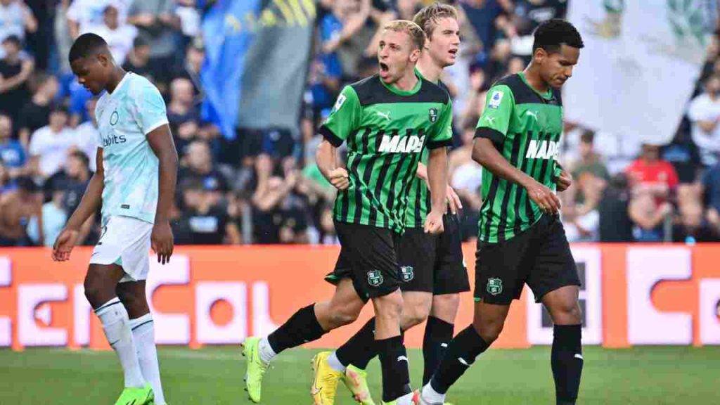 Frattesi in gol in Sassuolo-Inter