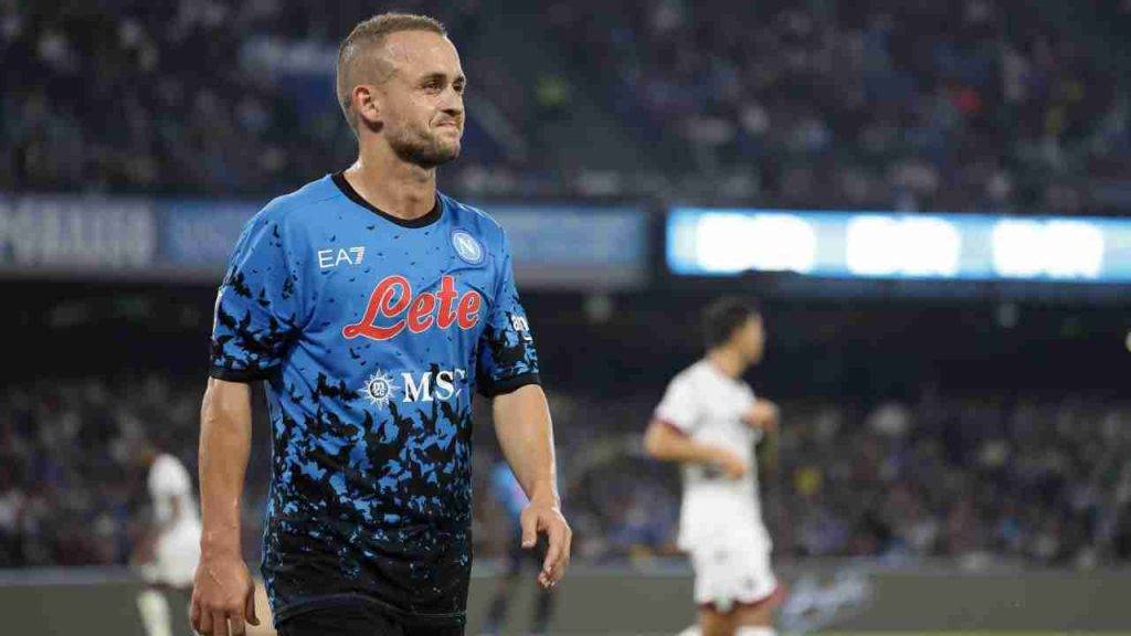 Stanislav Lobotka centrocampista del Napoli