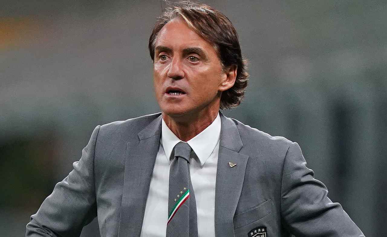 Italia, Mancini a bordo campo