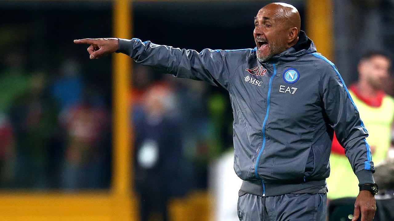 Luciano Spalletti a bordocampo