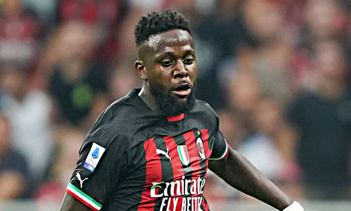 Origi in azione con la maglia del Milan