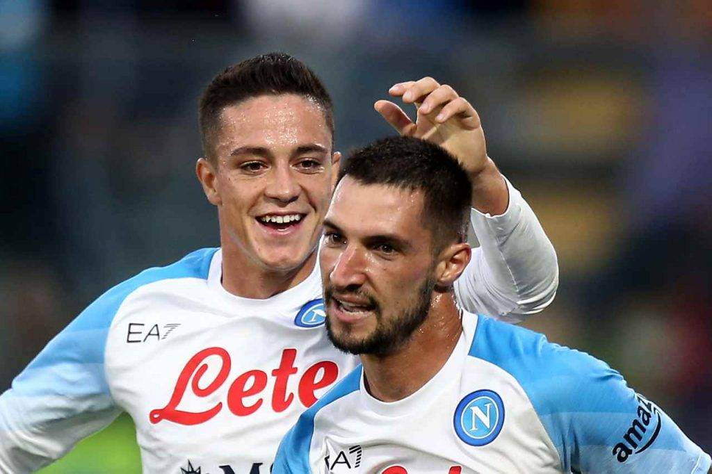 politano raspadori napoli rigore cremonese