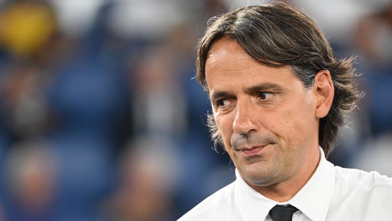 Simone Inzaghi pensieroso