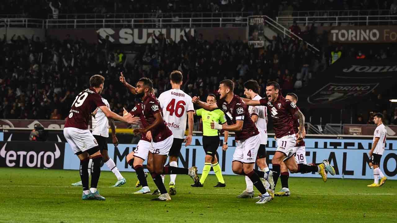 Torino-Milan in campo