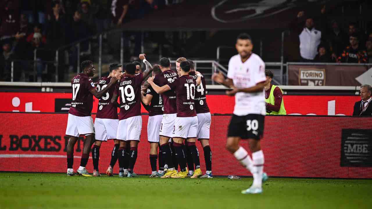 Torino-Milan in campo