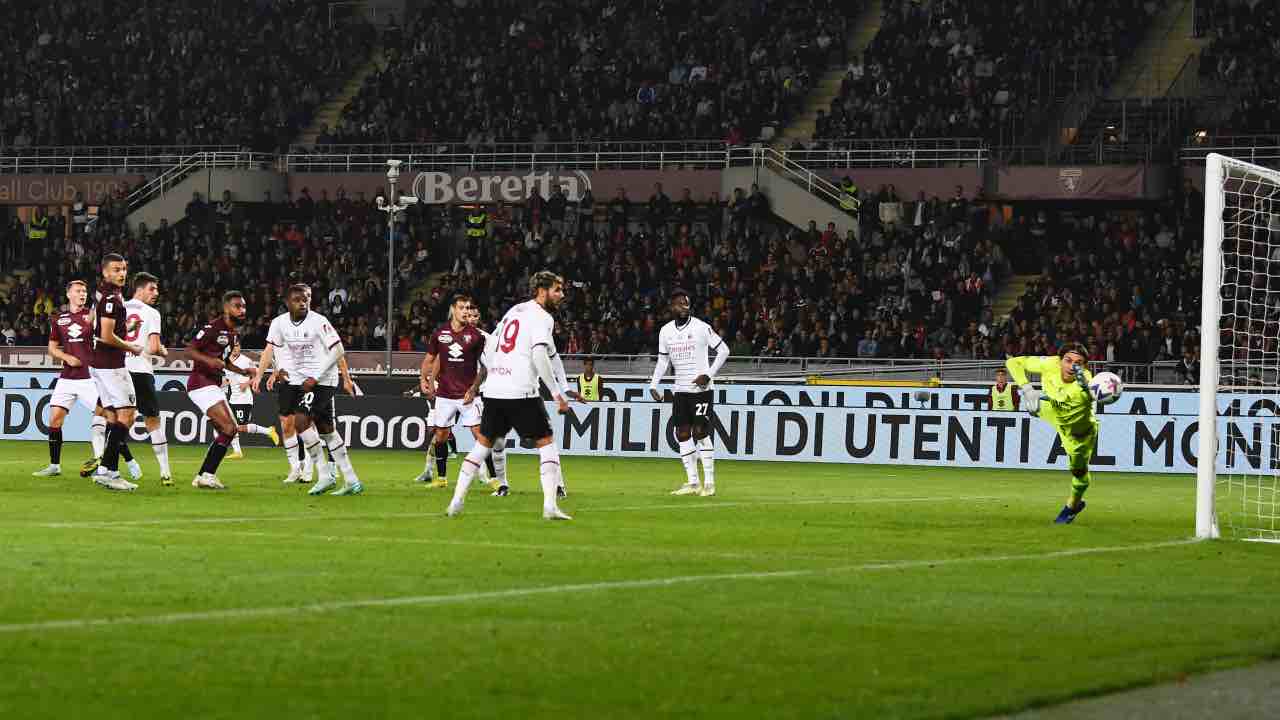 Torino-Milan in campo