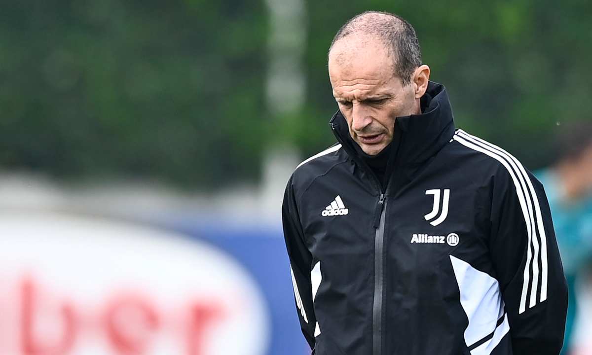 Allegri in panchina