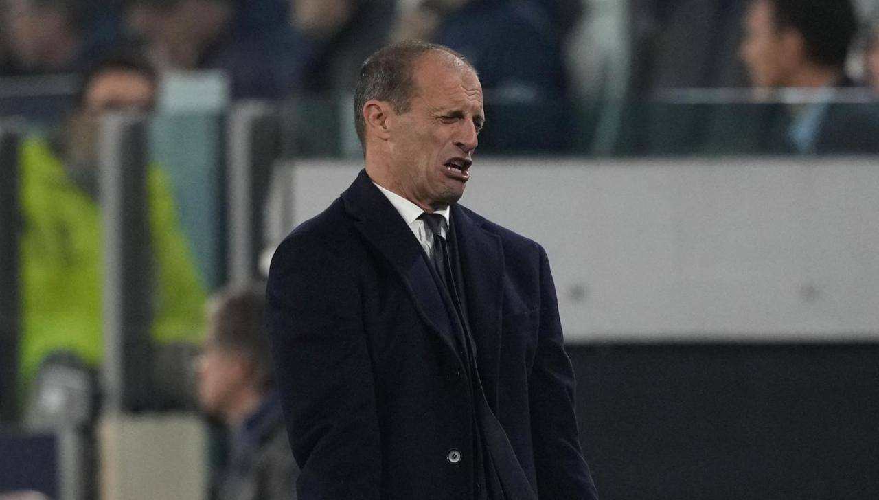 Allegri arrabbiato 