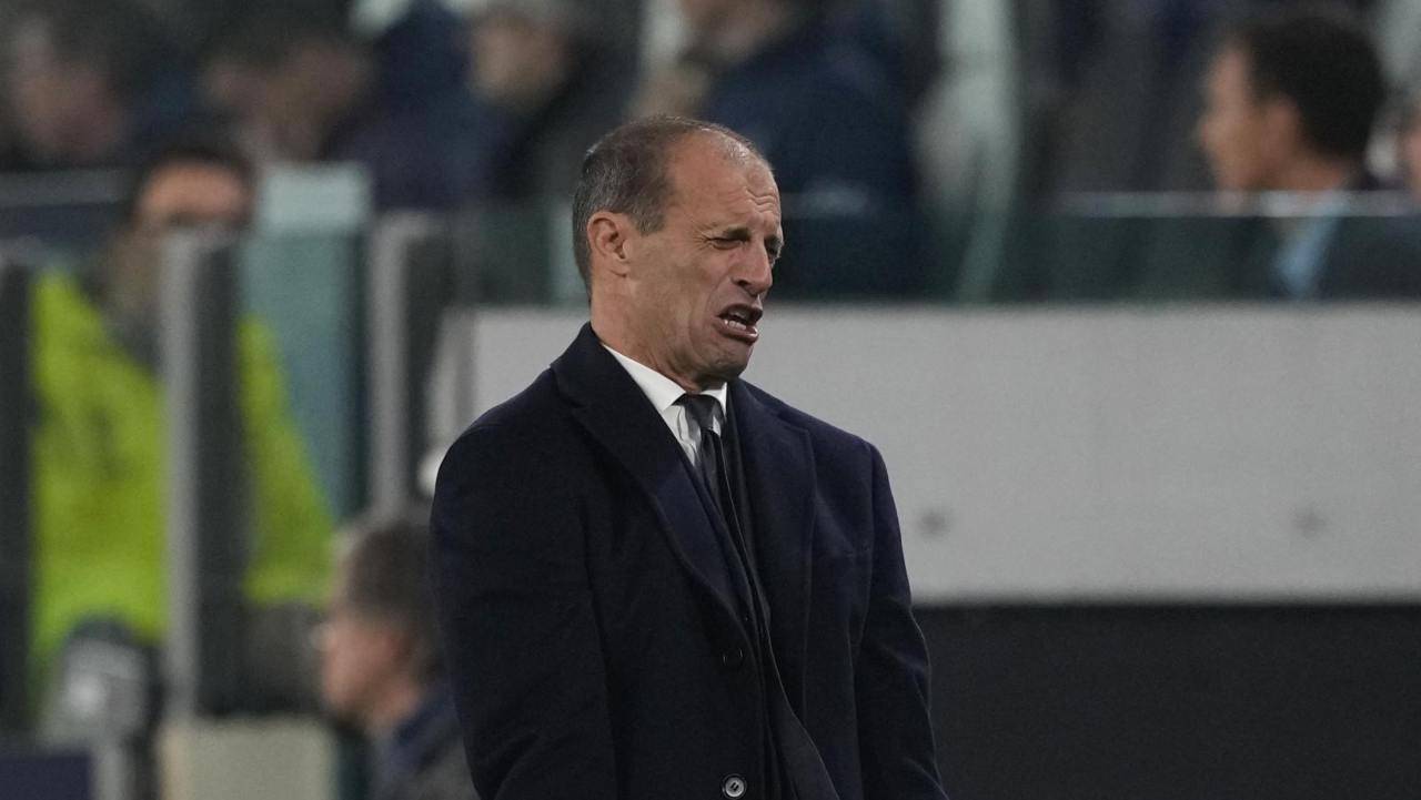 Allegri arrabbiato 