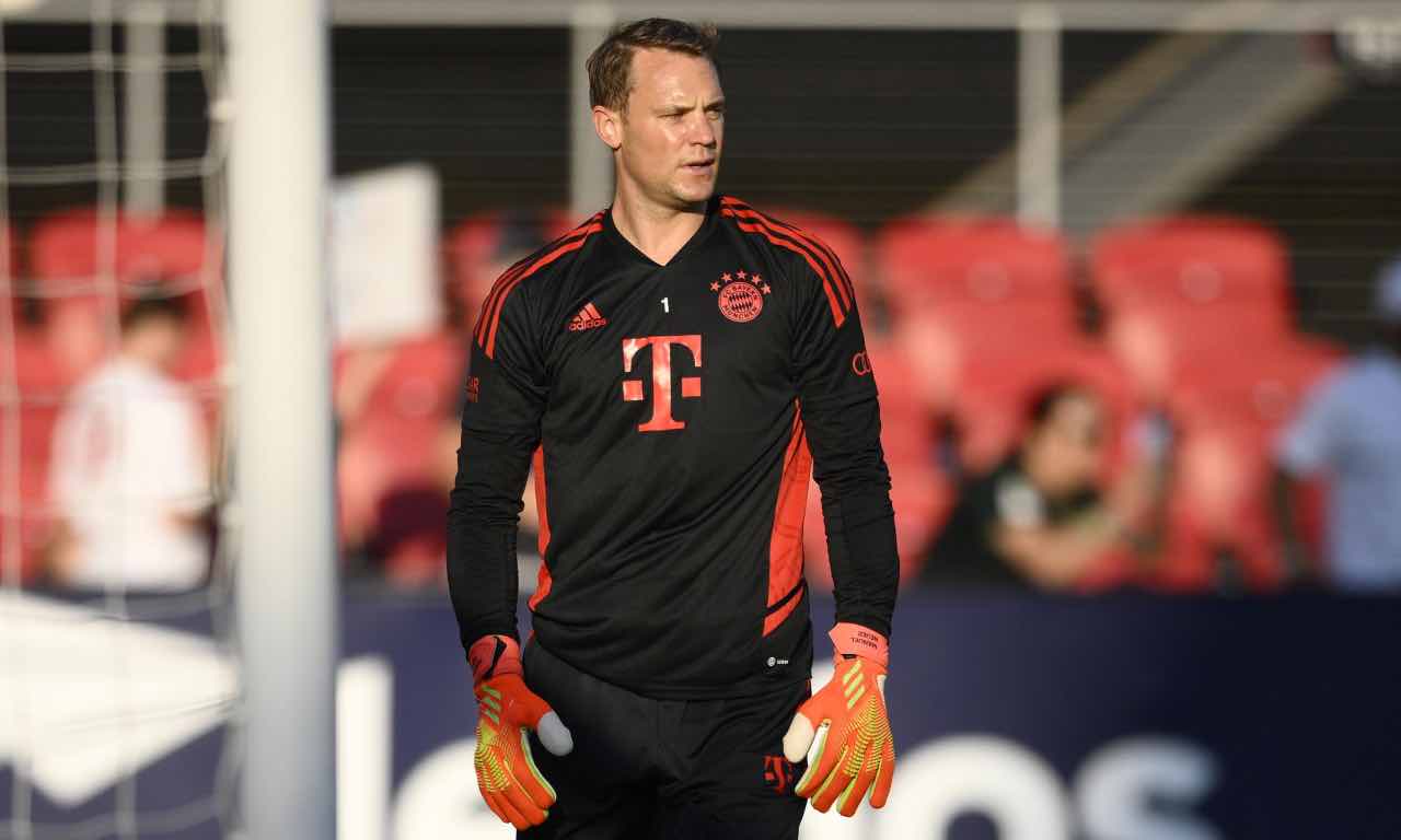 Neuer in amichevole col Bayern 