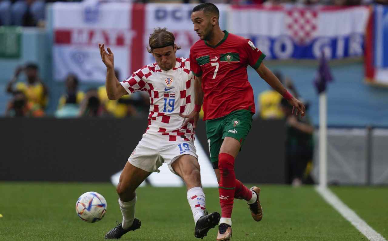 Borna Sosa marca Ziyech