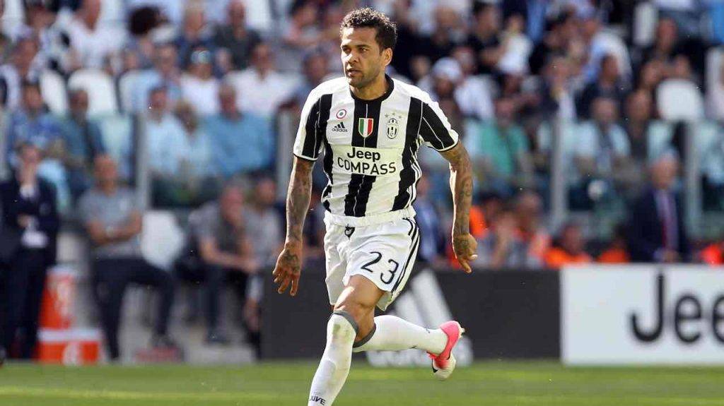 Dani Alves ai tempi della Juventus