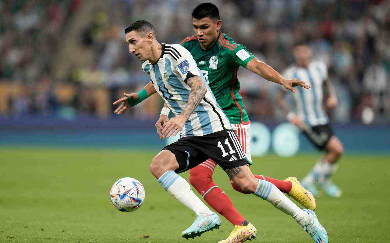 Di Maria con Gallardo