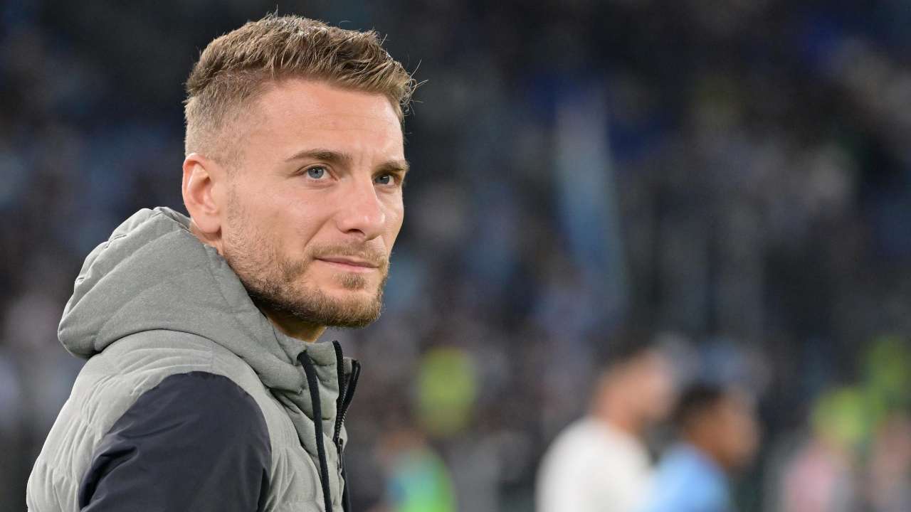 Immobile sorride Lazio