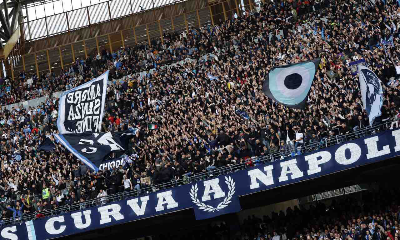 Curva Stadio Maradona Napoli