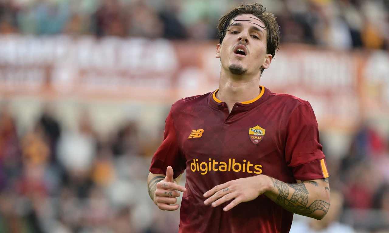 Zaniolo corre in campo