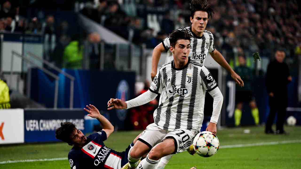 Fagioli e Miretti in campo per Juventus-PSG