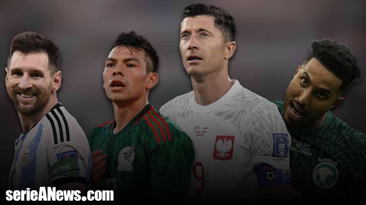 Messi, Lozano, Lewandowski e Al-Dossari