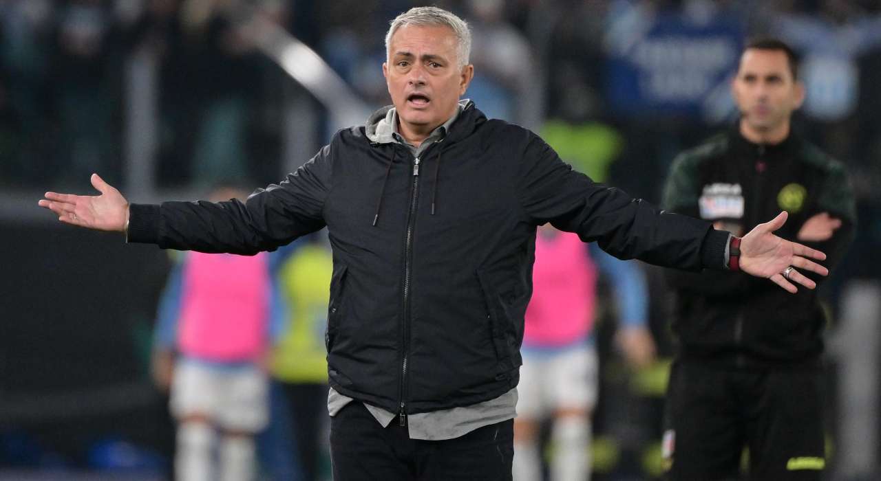 Roma-Lazio Mourinho