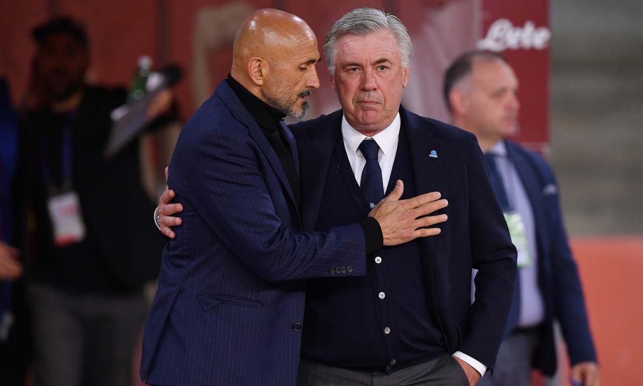 Spalletti con Ancelotti 