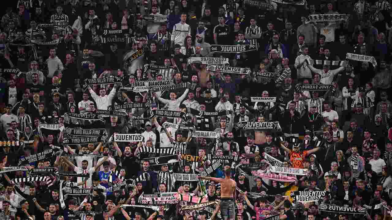 Curva dei tifosi della Juventus