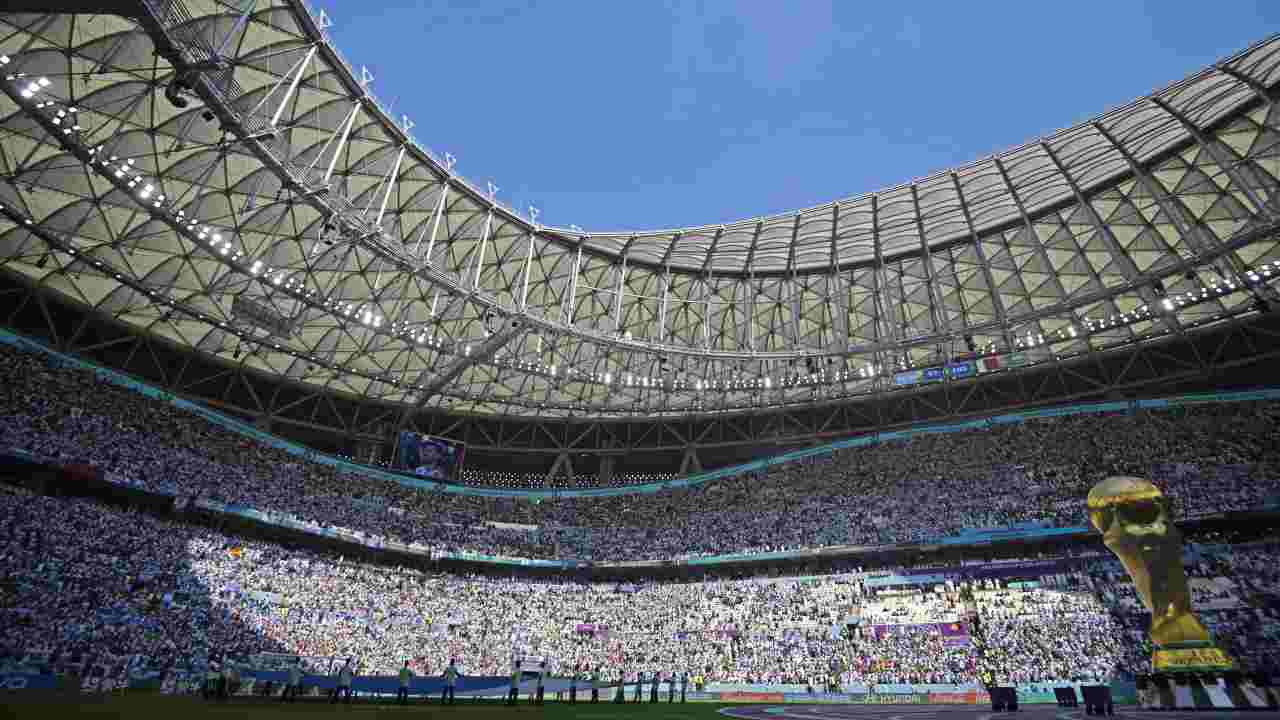 Tifosi sugli spalti Mondiale