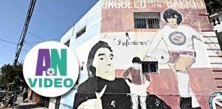 Murales Maradona a La Paternal