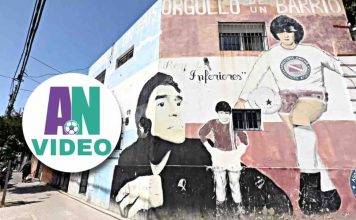 Murales Maradona a La Paternal