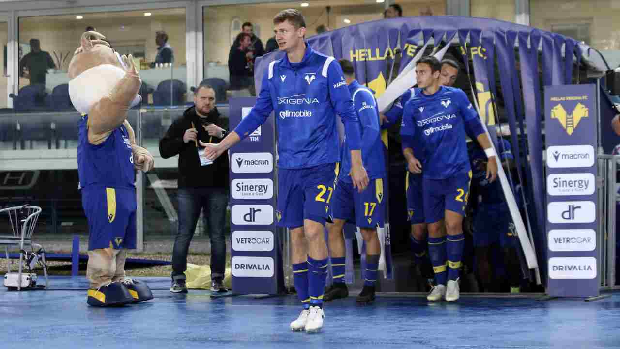 Hellas Verona scende in campo