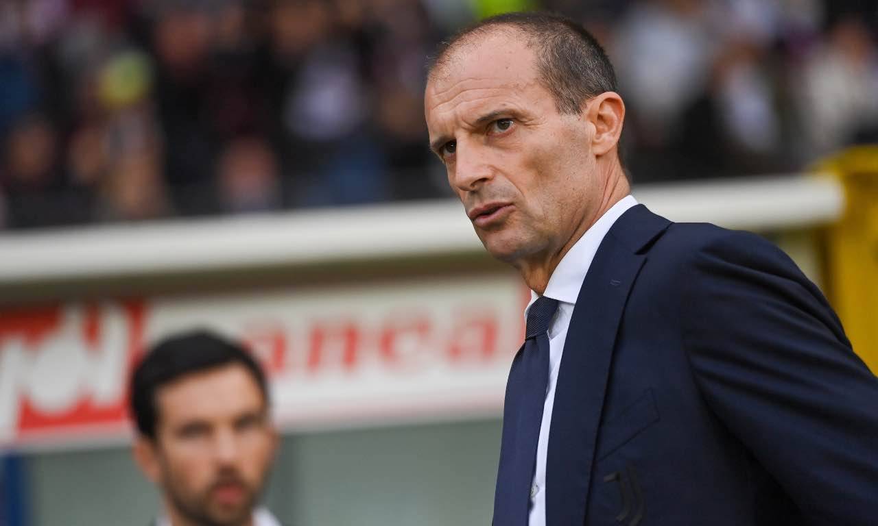 Allegri in panchina