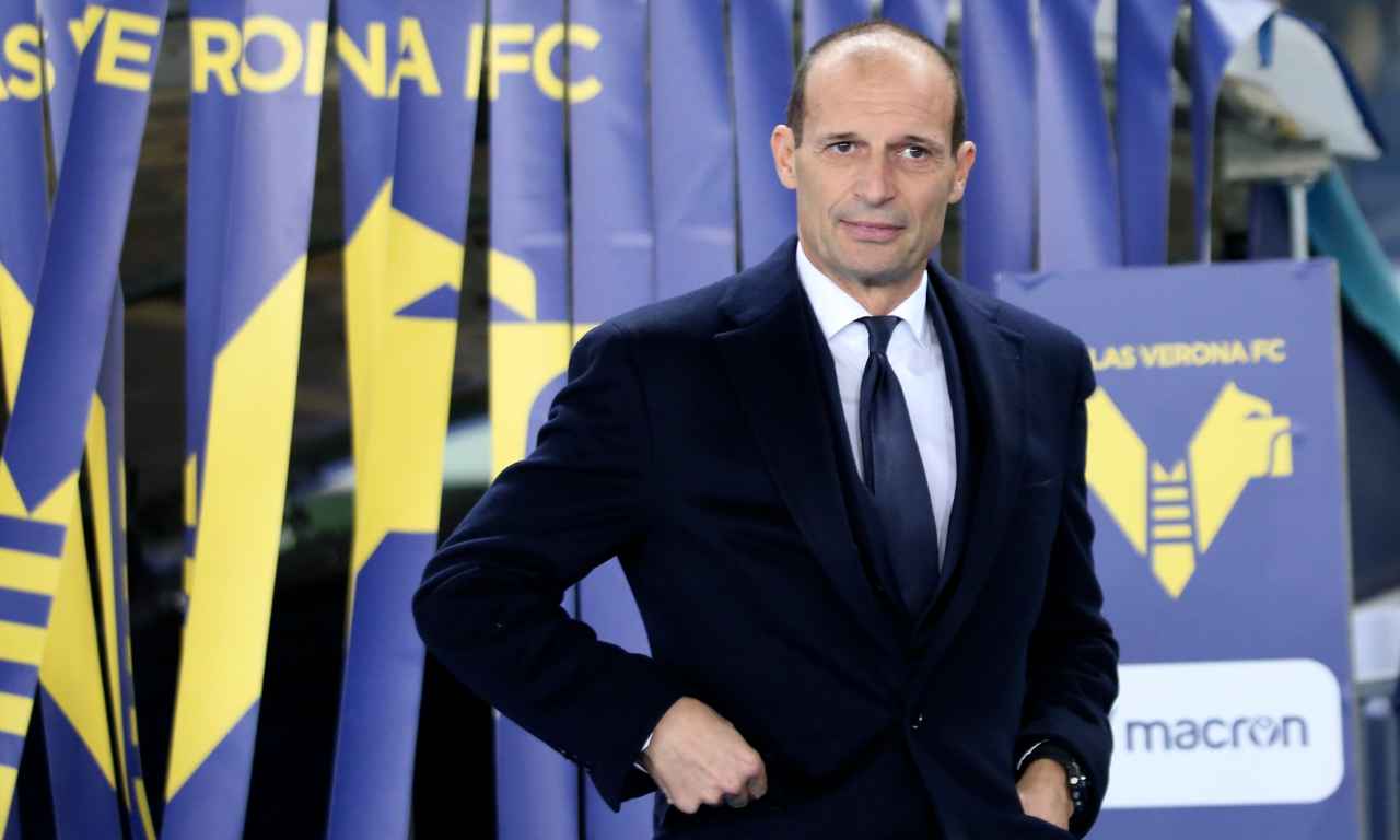 Allegri a bordo campo