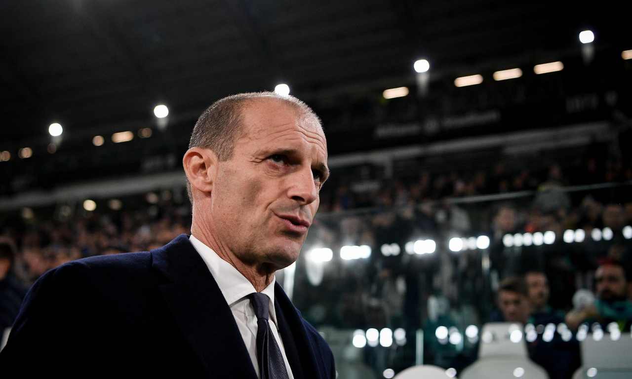 Allegri a bordo campo