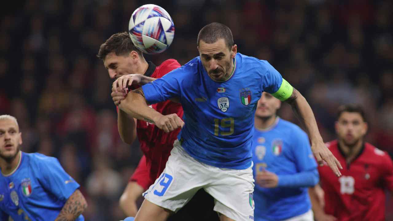 Leonardo Bonucci in azione