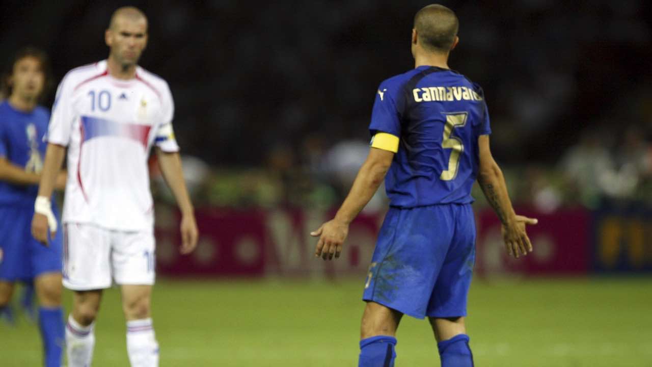 Fabio Cannavaro in campo