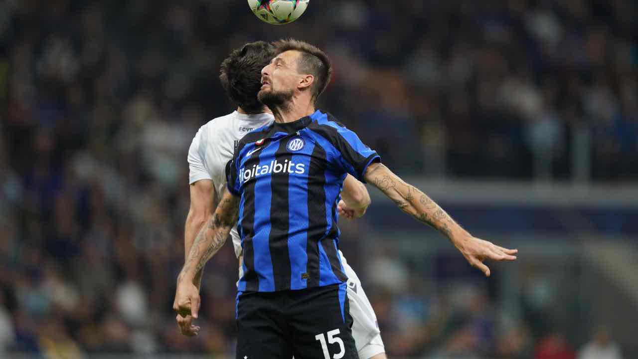 Francesco Acerbi in azione