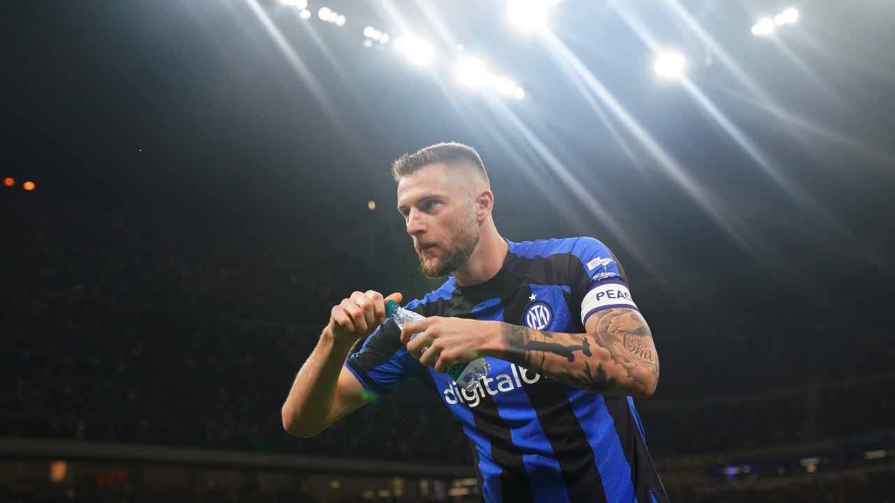 Milan Skriniar in campo