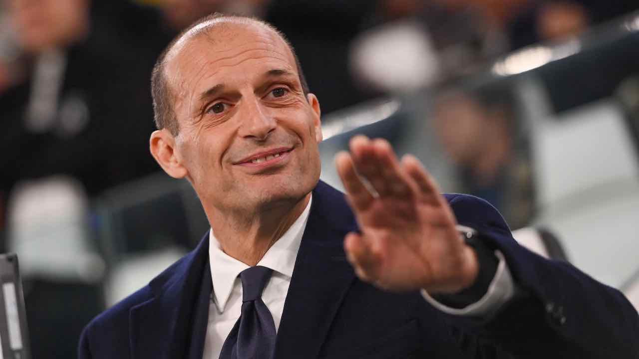 Massimiliano Allegri sorride