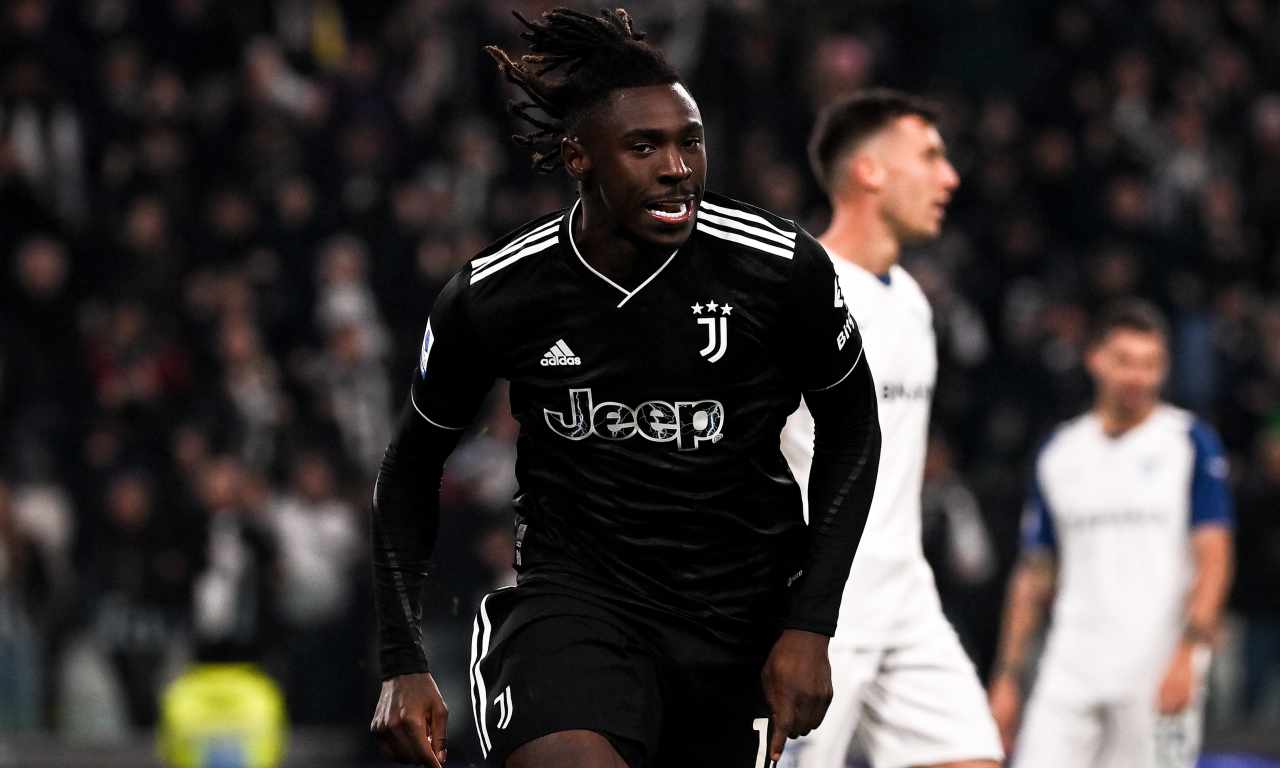 Juve, Kean esulta