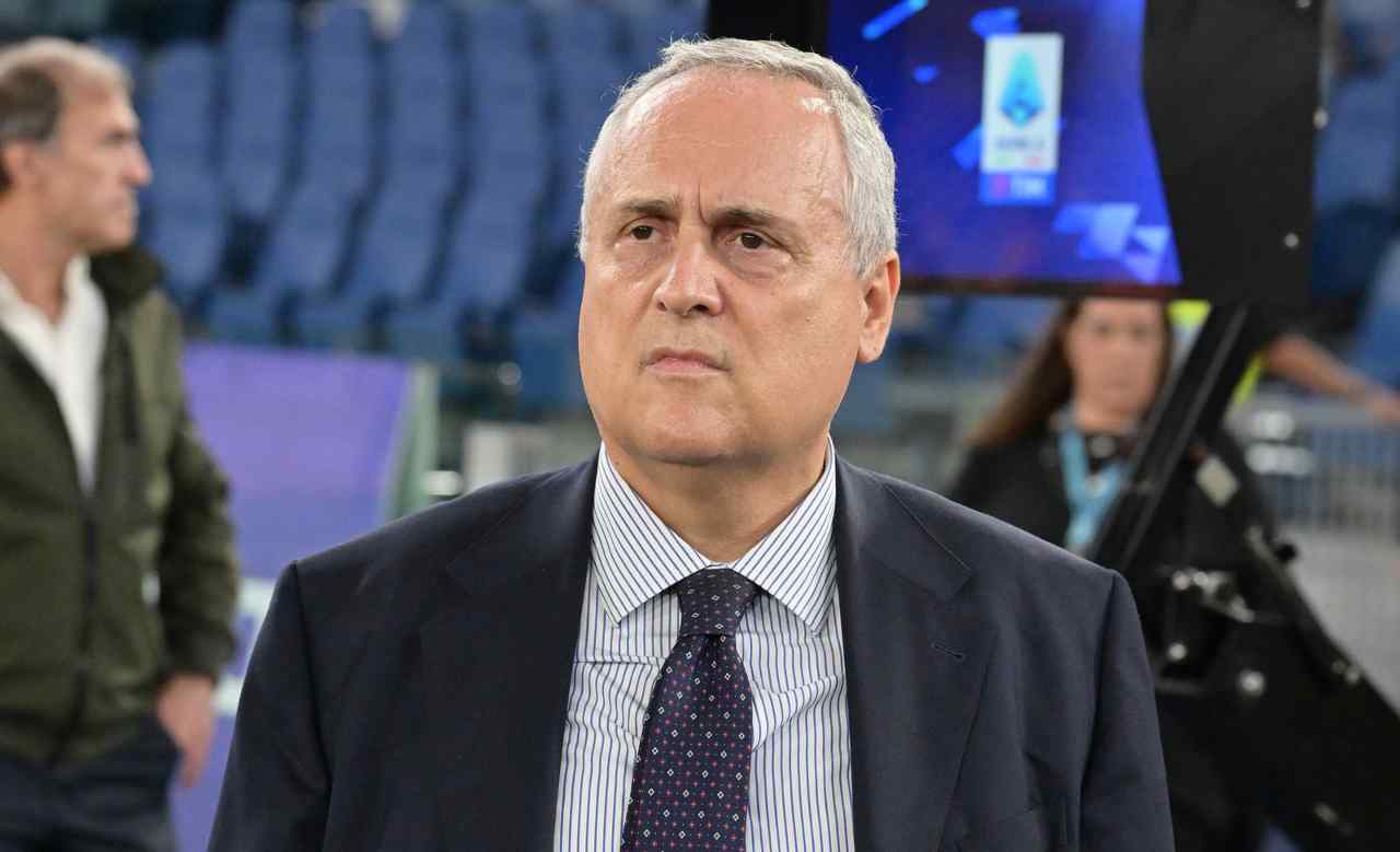 Lazio, Lotito a bordo campo