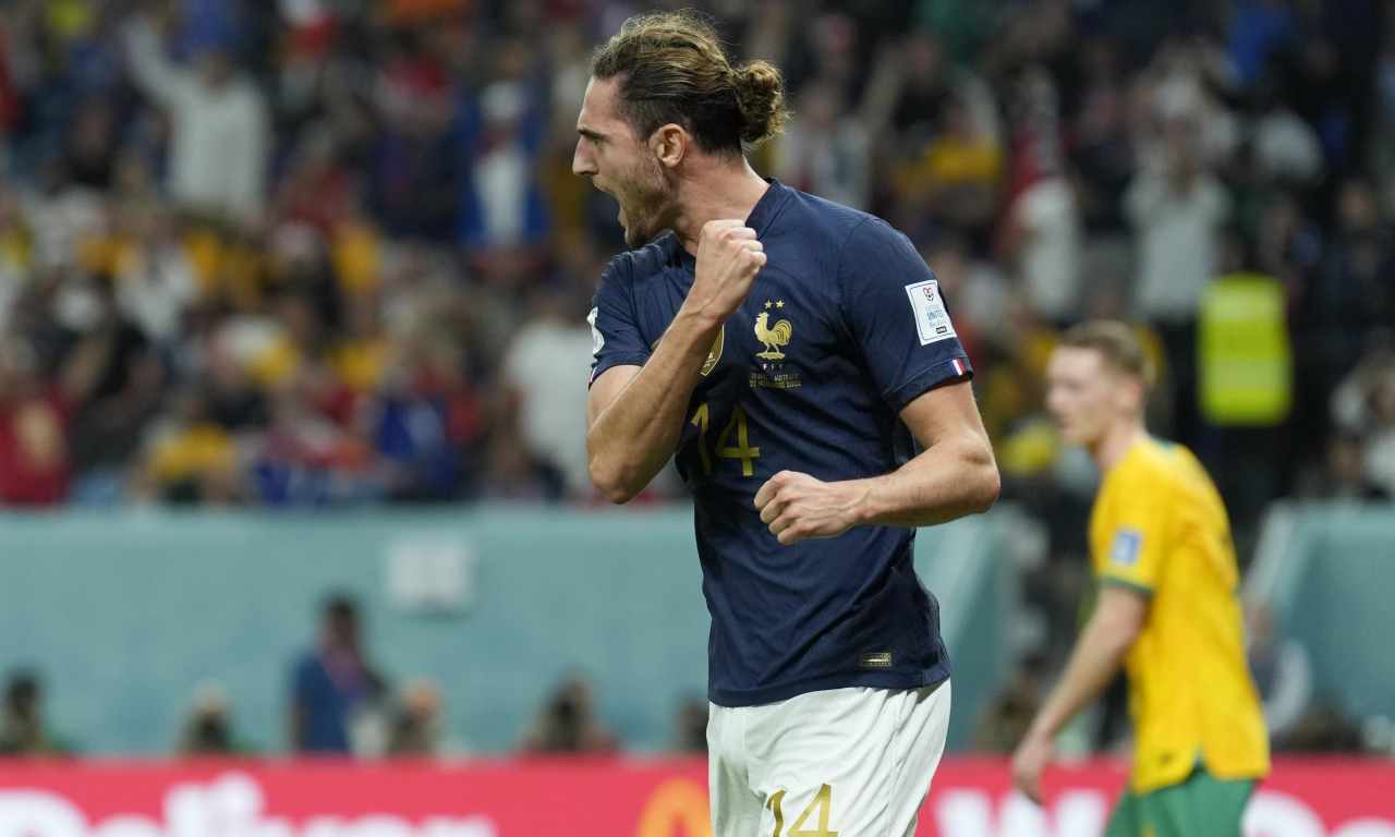 Francia, Rabiot esulta