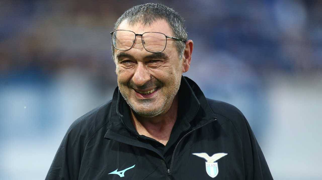 sarri sorridente lazio